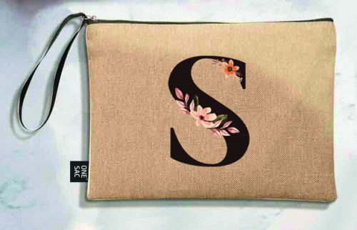 Bolso de mano letra s - regalos de boda